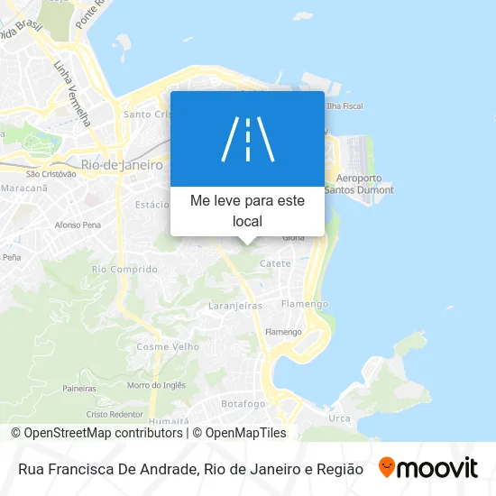 Rua Francisca De Andrade mapa