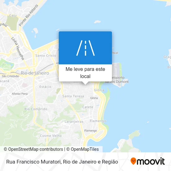 Rua Francisco Muratori mapa