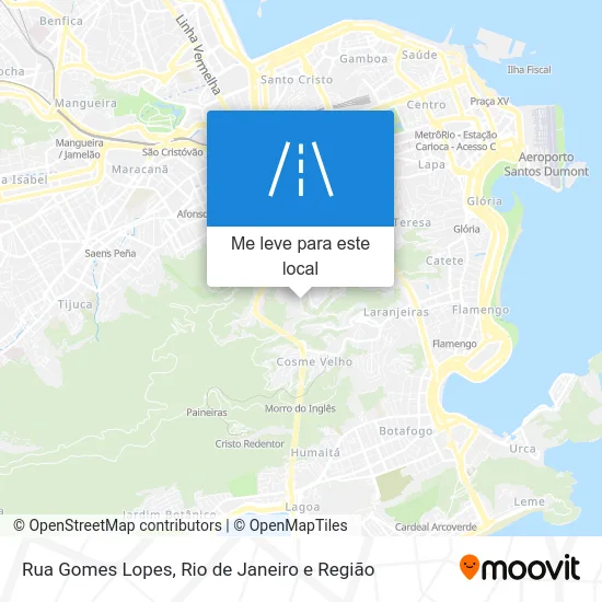 Rua Gomes Lopes mapa