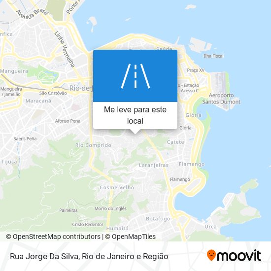 Rua Jorge Da Silva mapa