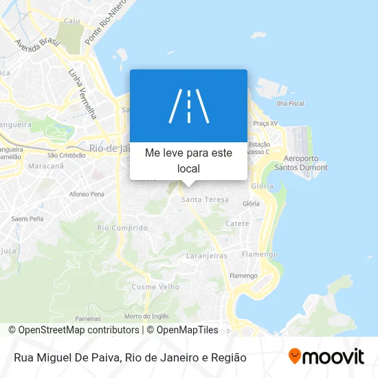 Rua Miguel De Paiva mapa