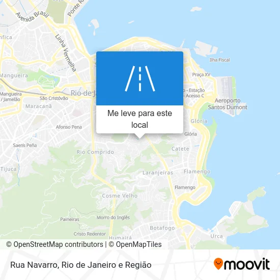 Rua Navarro mapa