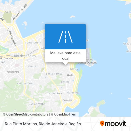 Rua Pinto Martins mapa