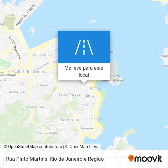 Rua Pinto Martins mapa
