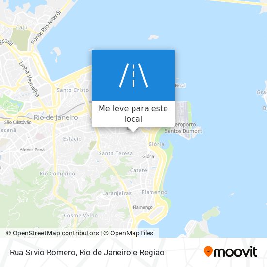 Rua Sílvio Romero mapa