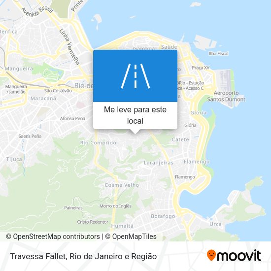 Travessa Fallet mapa