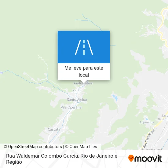 Rua Waldemar Colombo Garcia mapa