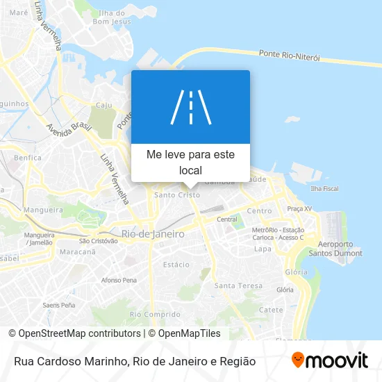 Rua Cardoso Marinho mapa
