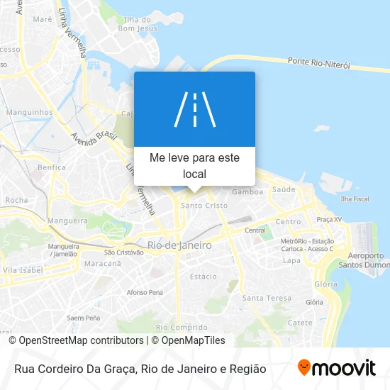 Rua Cordeiro Da Graça mapa