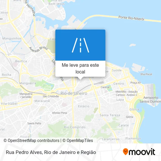 Rua Pedro Alves mapa