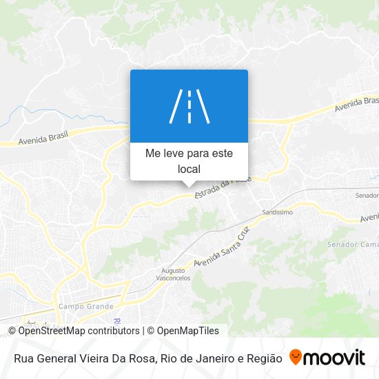 Rua General Vieira Da Rosa mapa