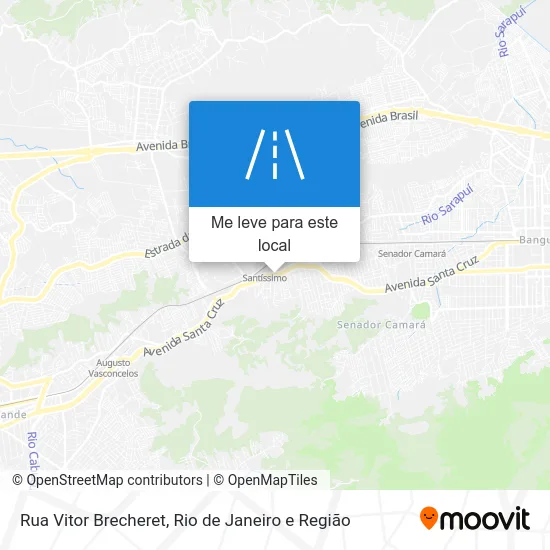 Rua Vitor Brecheret mapa