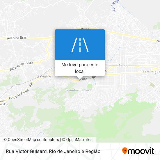 Rua Victor Guisard mapa