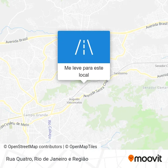 Rua Quatro mapa