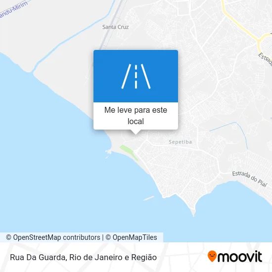 Rua Da Guarda mapa