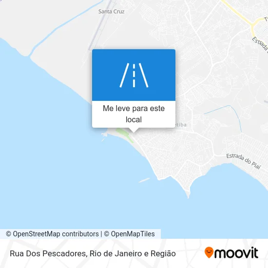 Rua Dos Pescadores mapa
