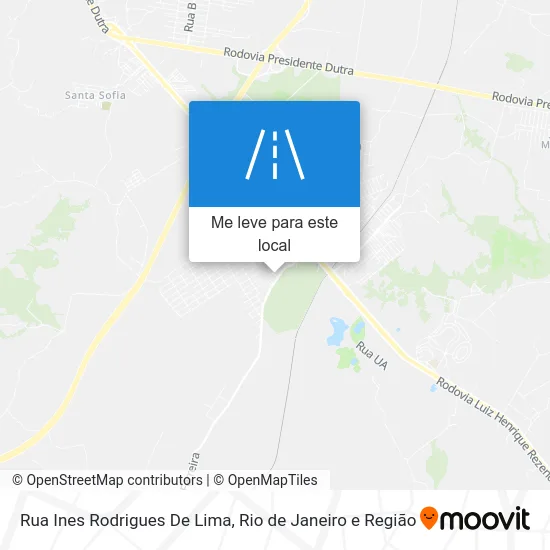 Rua Ines Rodrigues De Lima mapa