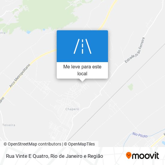 Rua Vinte E Quatro mapa