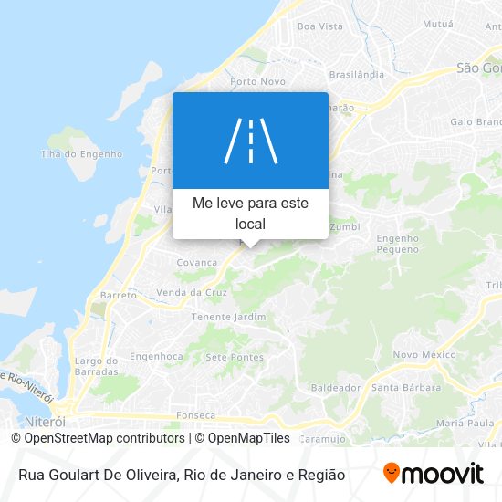 Rua Goulart De Oliveira mapa