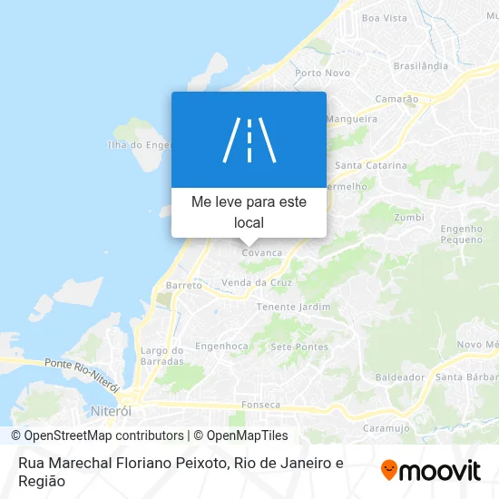 Rua Marechal Floriano Peixoto mapa