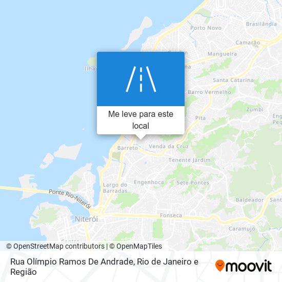 Rua Olímpio Ramos De Andrade mapa