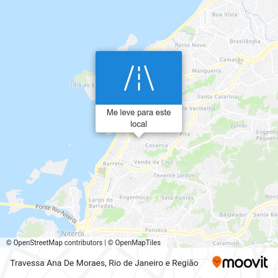 Travessa Ana De Moraes mapa