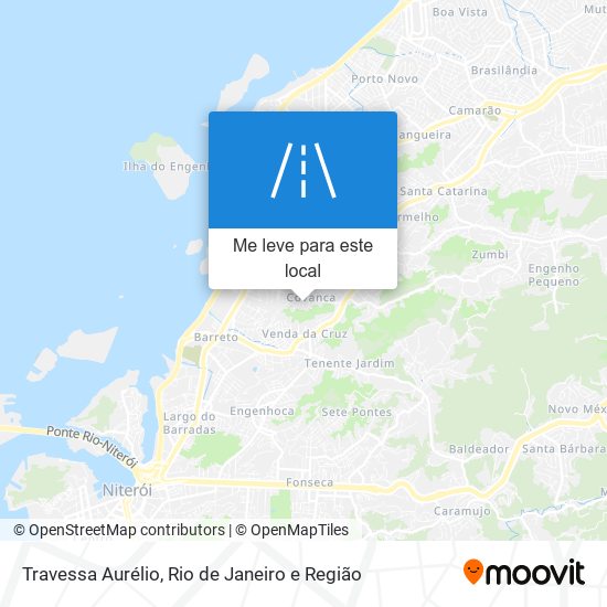 Travessa Aurélio mapa