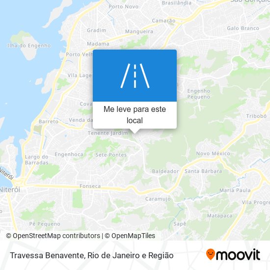 Travessa Benavente mapa