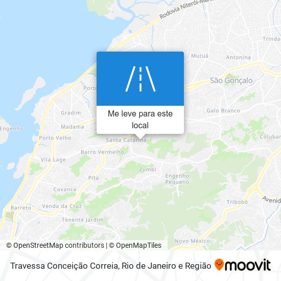 Travessa Conceição Correia mapa