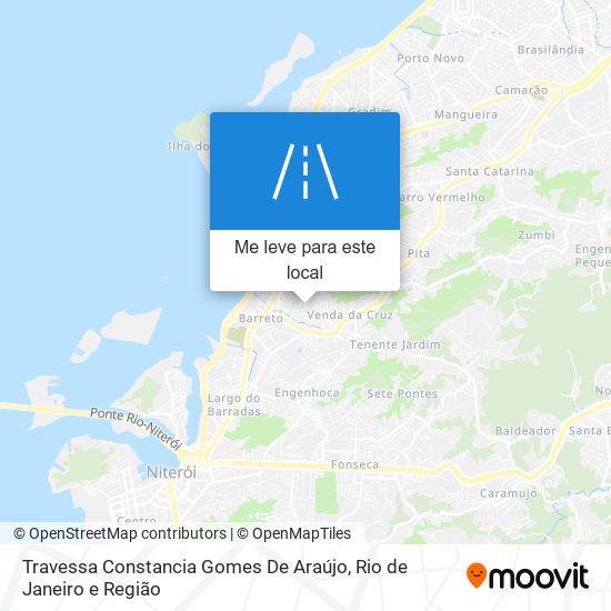 Travessa Constancia Gomes De Araújo mapa