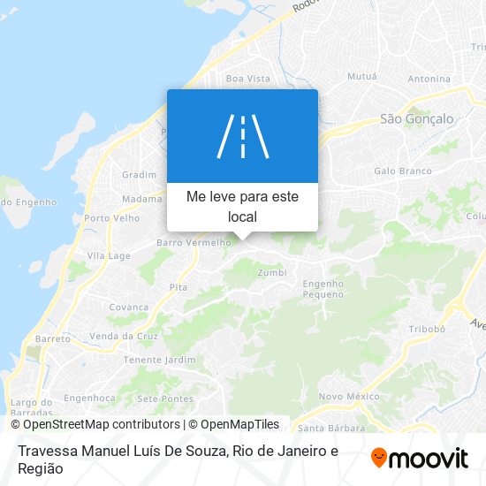 Travessa Manuel Luís De Souza mapa