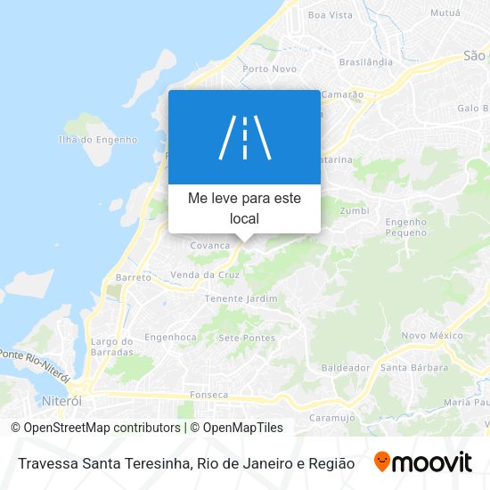 Travessa Santa Teresinha mapa