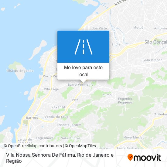 Vila Nossa Senhora De Fátima mapa