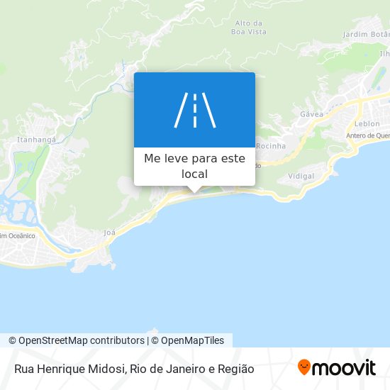 Rua Henrique Midosi mapa