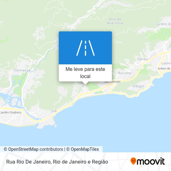 Rua Rio De Janeiro mapa