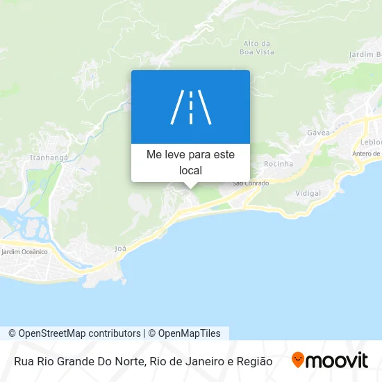 Rua Rio Grande Do Norte mapa