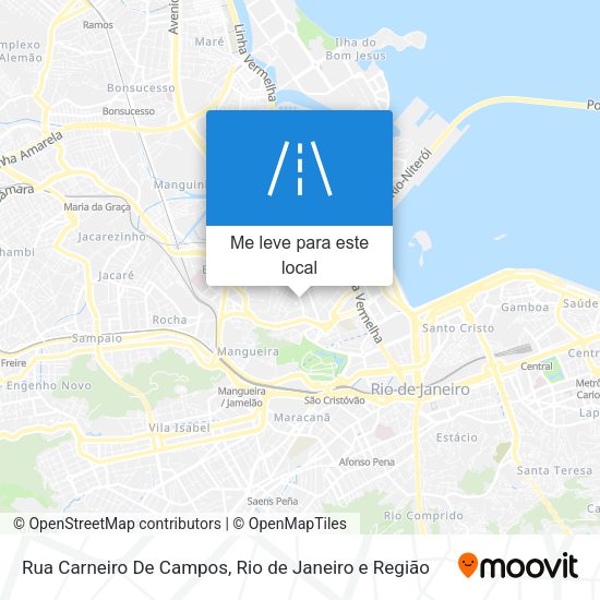 Rua Carneiro De Campos mapa