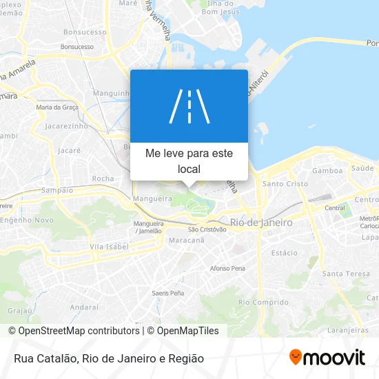 Rua Catalão mapa