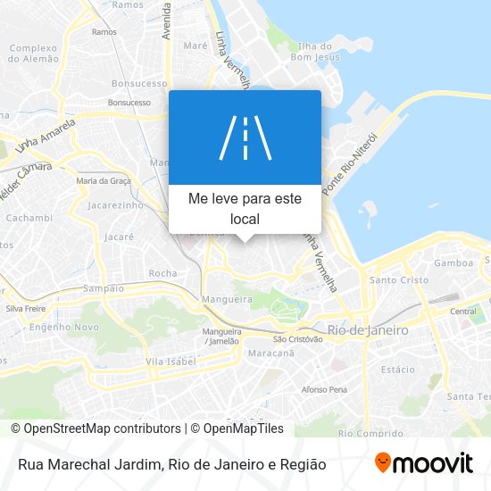 Rua Marechal Jardim mapa