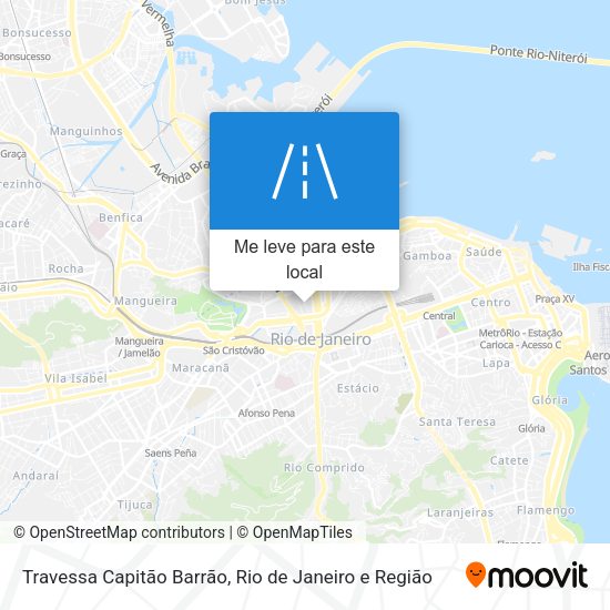 Travessa Capitão Barrão mapa
