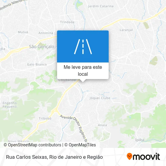 Rua Carlos Seixas mapa