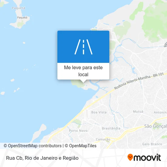 Rua Cb mapa