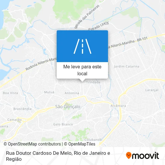 Rua Doutor Cardoso De Melo mapa