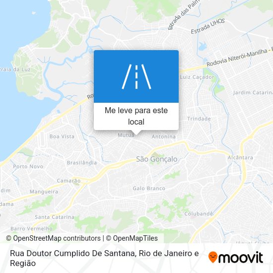 Rua Doutor Cumplido De Santana mapa