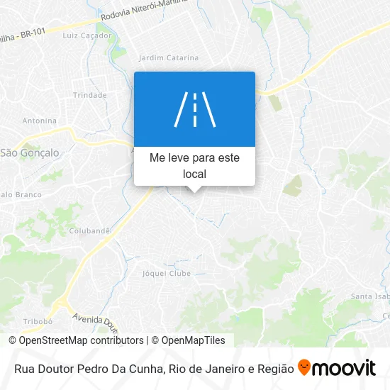 Rua Doutor Pedro Da Cunha mapa