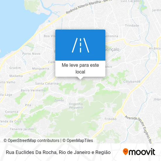 Rua Euclides Da Rocha mapa