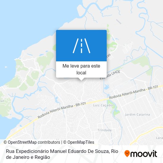 Rua Expedicionário Manuel Eduardo De Souza mapa