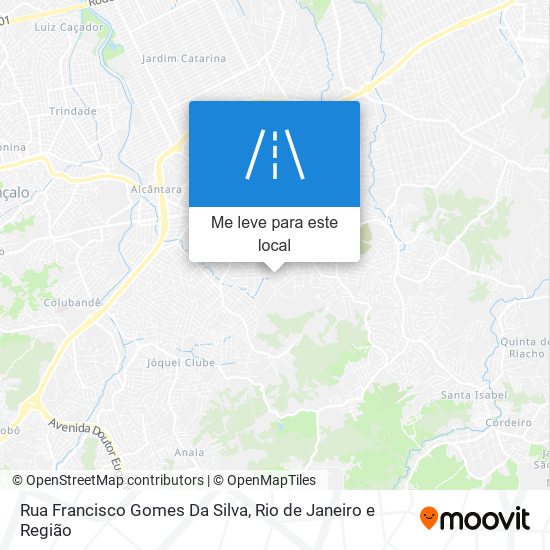 Rua Francisco Gomes Da Silva mapa