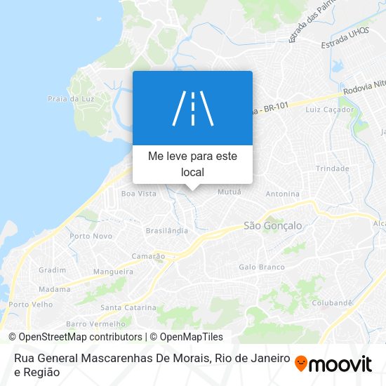 Rua General Mascarenhas De Morais mapa