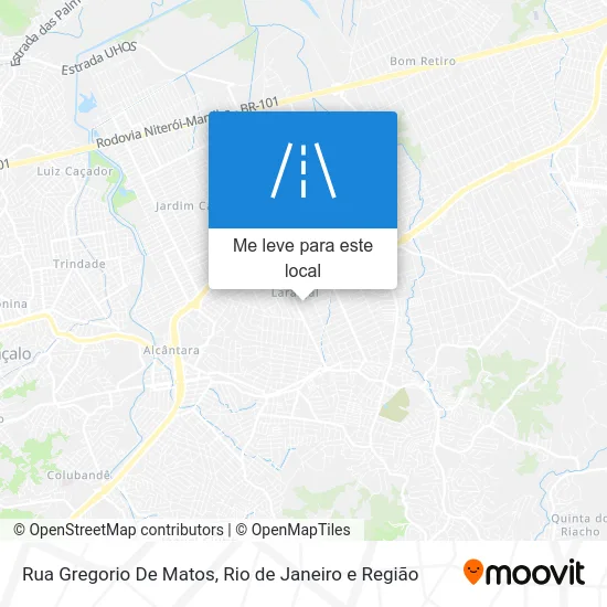 Rua Gregorio De Matos mapa